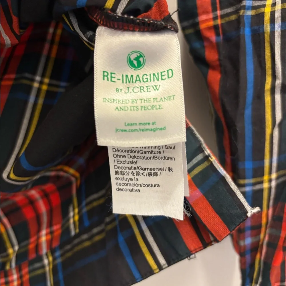 J. Crew | Vibrant Plaid Shirt - Picture 4 of 4